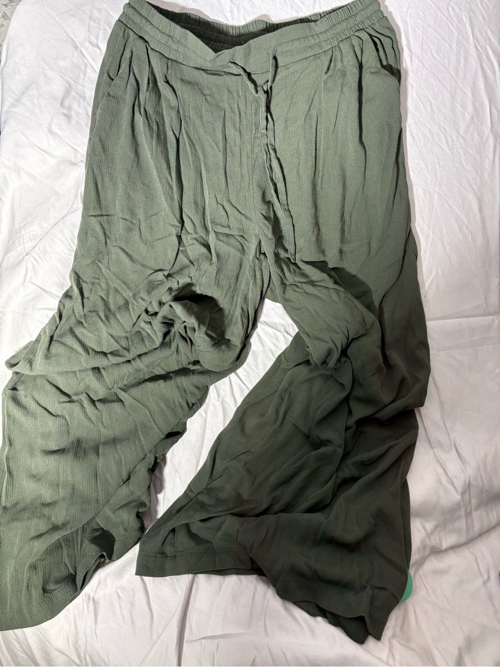 torrid Olive Green Wide Leg Pants